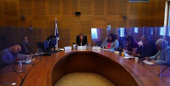 דיון ועדת הקורונה בכנסת // צילום: עדינה ולמן, דוברות הכנסת.